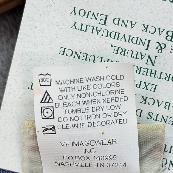 NWT VTG Lee Sweatshirt Unisex XL Blue “Let It Snow” Embroidered Winter Holiday - Picture 9 of 12